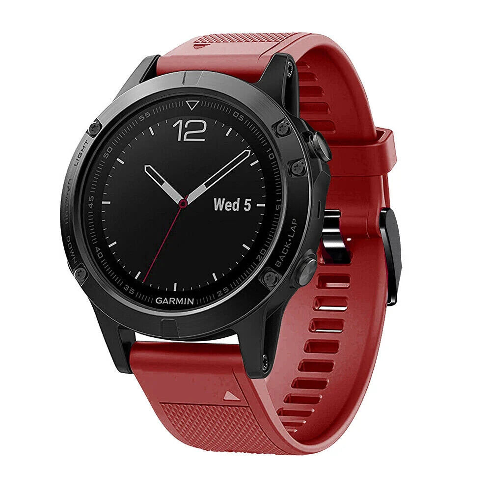 Garmin Forerunner 970 Silicone Strap (Red)