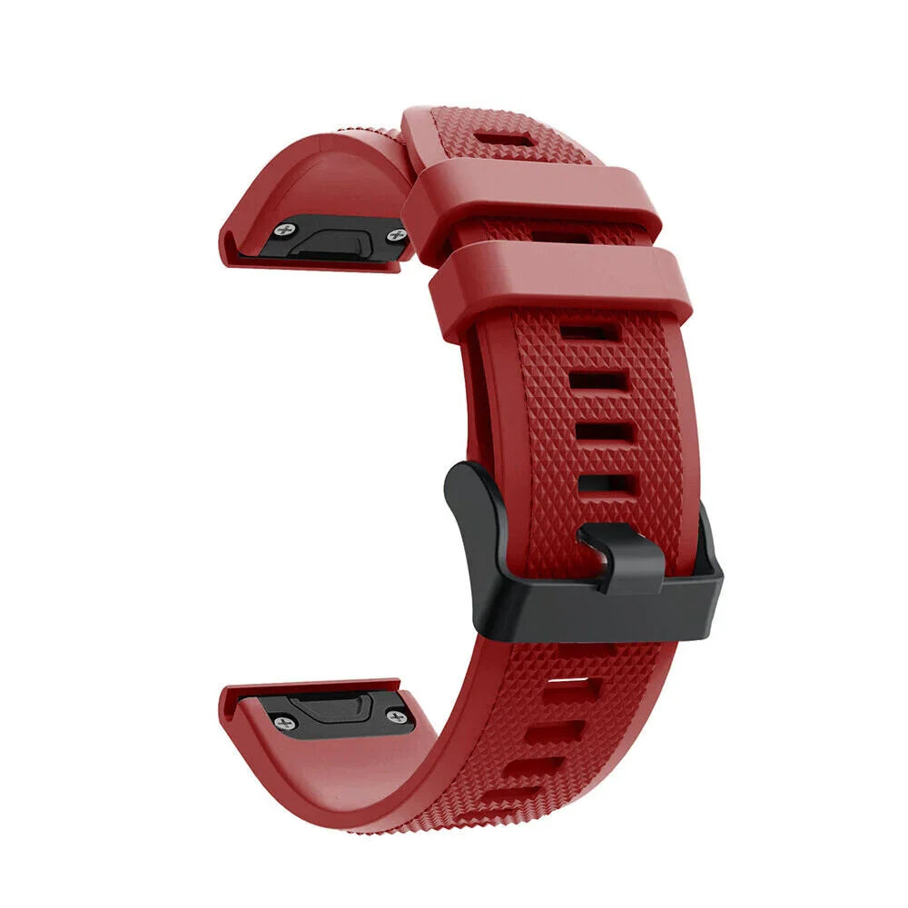 Garmin Forerunner 970 Silicone Strap (Red)