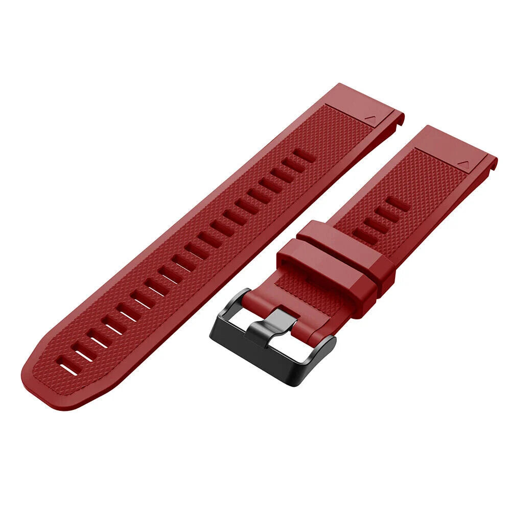 Garmin Forerunner 970 Silicone Strap (Red)