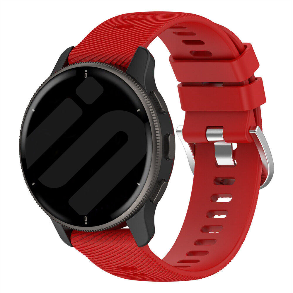 Garmin Forerunner 570 - 47mm Silicone Strap (Red)