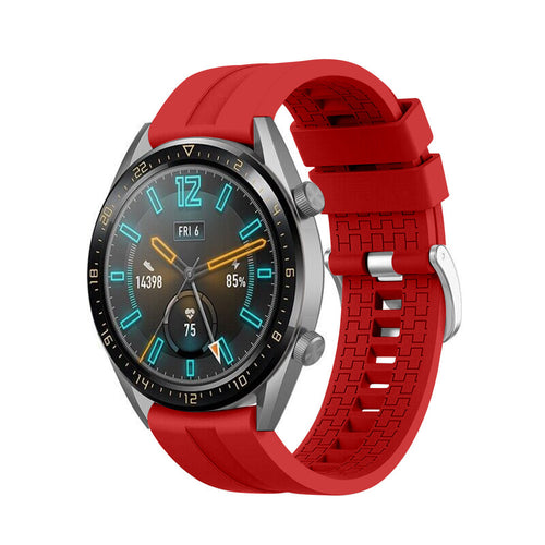 Huawei Watch GT 4 - 46mm Extreme Silicone Strap (Red)