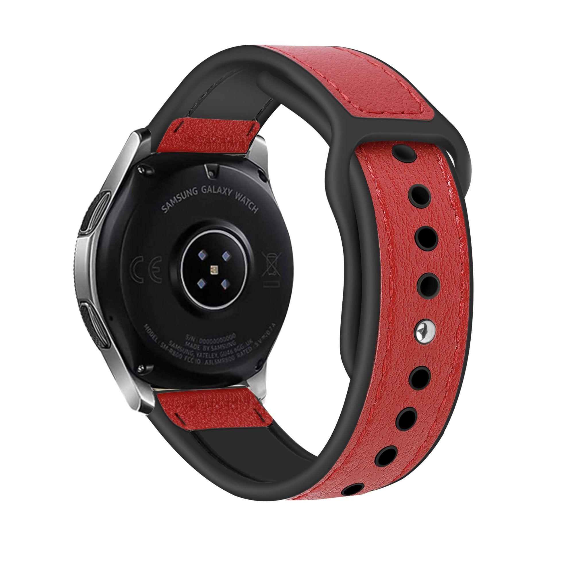 Suunto Race (S) Leather Hybrid Strap (Red)