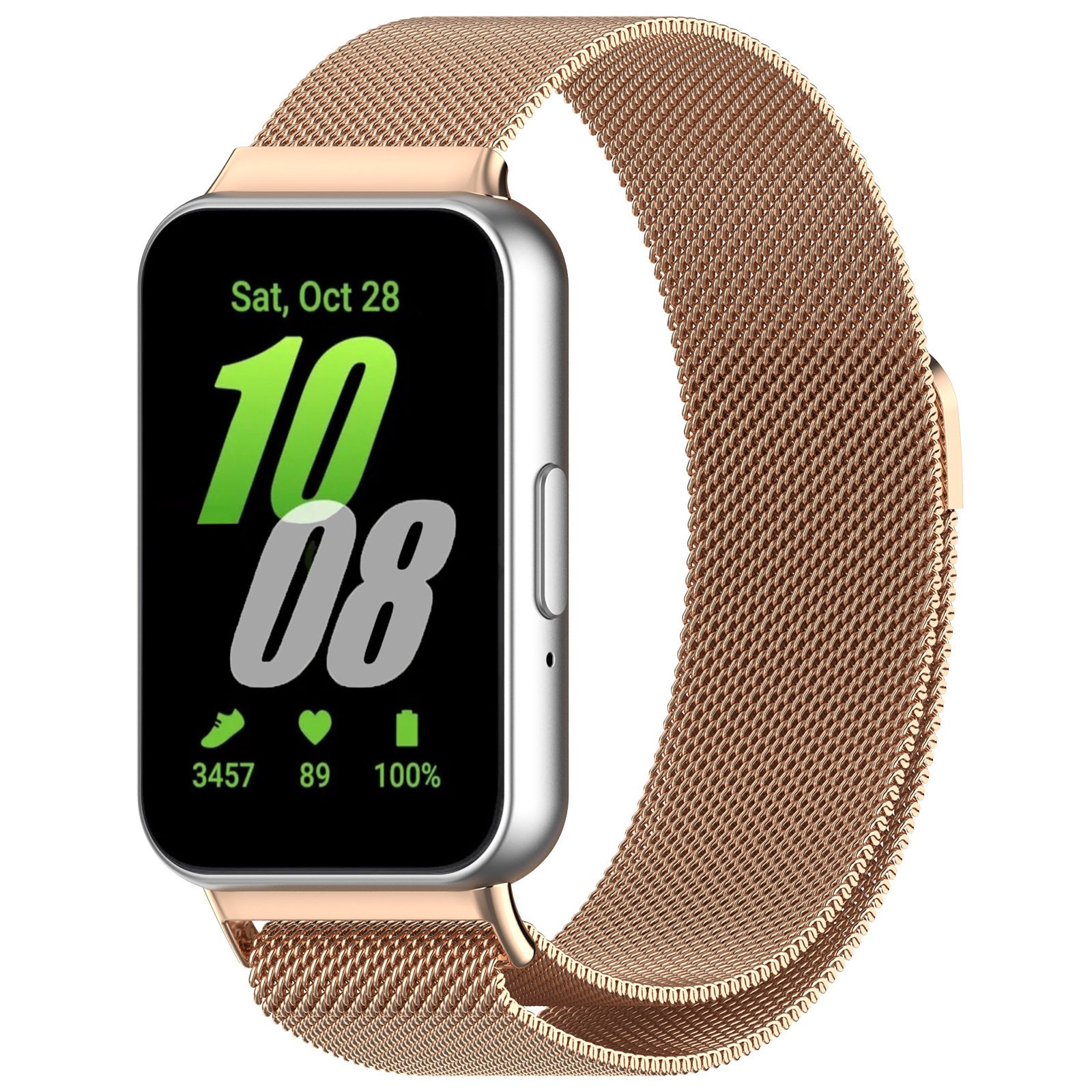 Samsung Galaxy Fit Milanese Strap (Rose Gold)