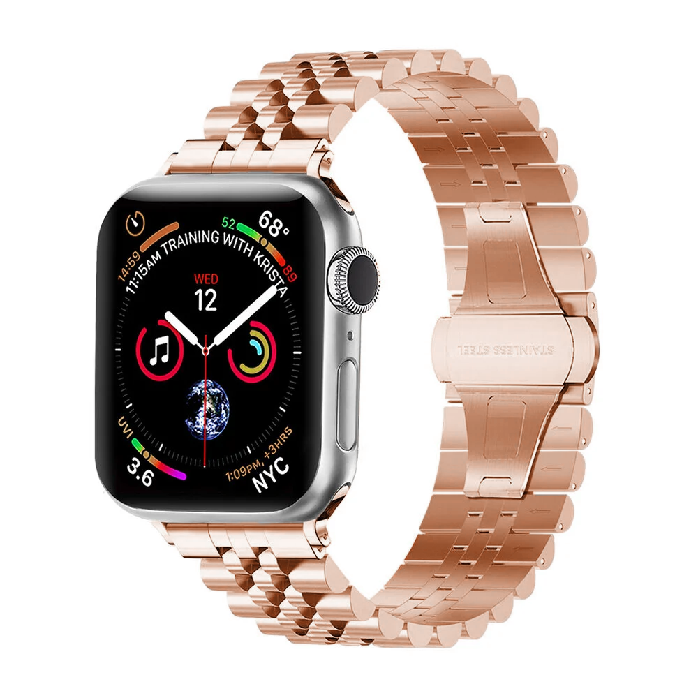 Apple Watch Ultra Steel Strap Jubilee (Rose Gold)