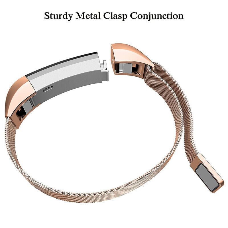 Fitbit alta hr bands rose gold sale