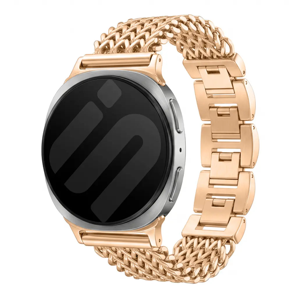 Samsung Galaxy Watch 8 - 44mm Metal Mesh Strap (Rose Gold)