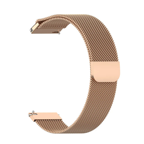 Garmin Forerunner 70 Milanese Strap (Rose Gold)