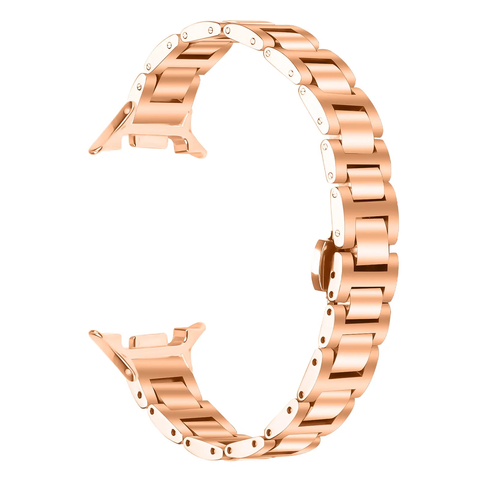Samsung Galaxy Watch 8 - 44mm Slimfit Steel Strap (Rose Gold)