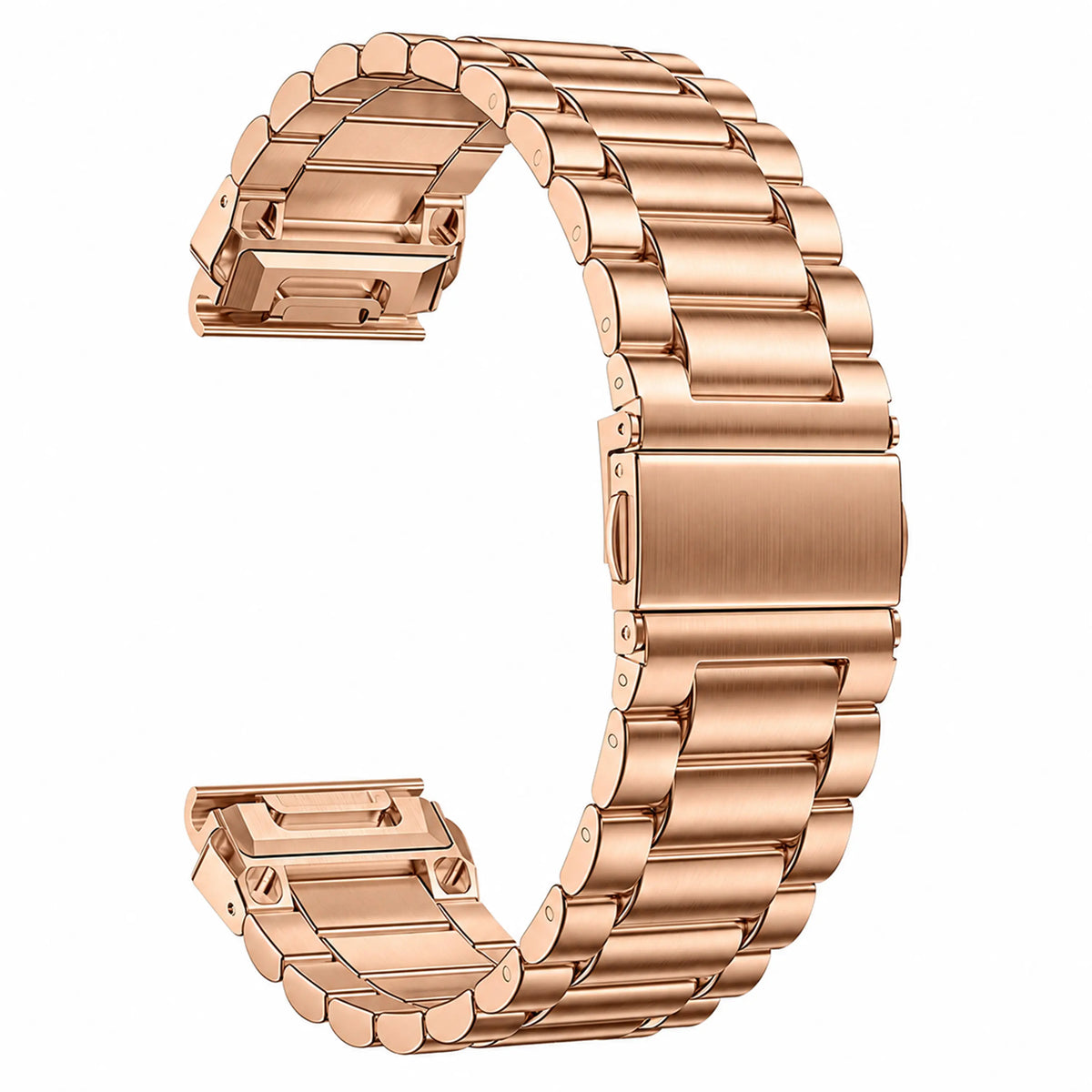 Garmin Approach S72 - 43mm Premium Steel Strap (Rose Gold)