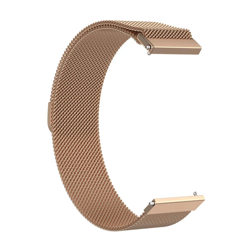 Garmin Forerunner 70 Milanese Strap (Rose Gold)