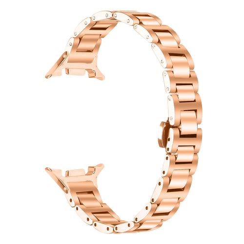 Samsung Galaxy Watch 9 - 44mm Slimfit Steel Strap (Rose Gold)