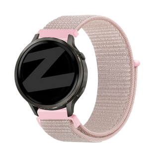 Bandz Garmin Vivoactive 4s Nylon Loop Strap (Rose Gold)