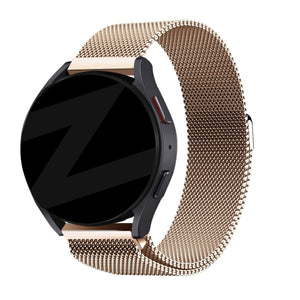 Bandz ICE Smart 3.0 Rectangular 1.78 Milanese Loop Strap (Rose Gold)