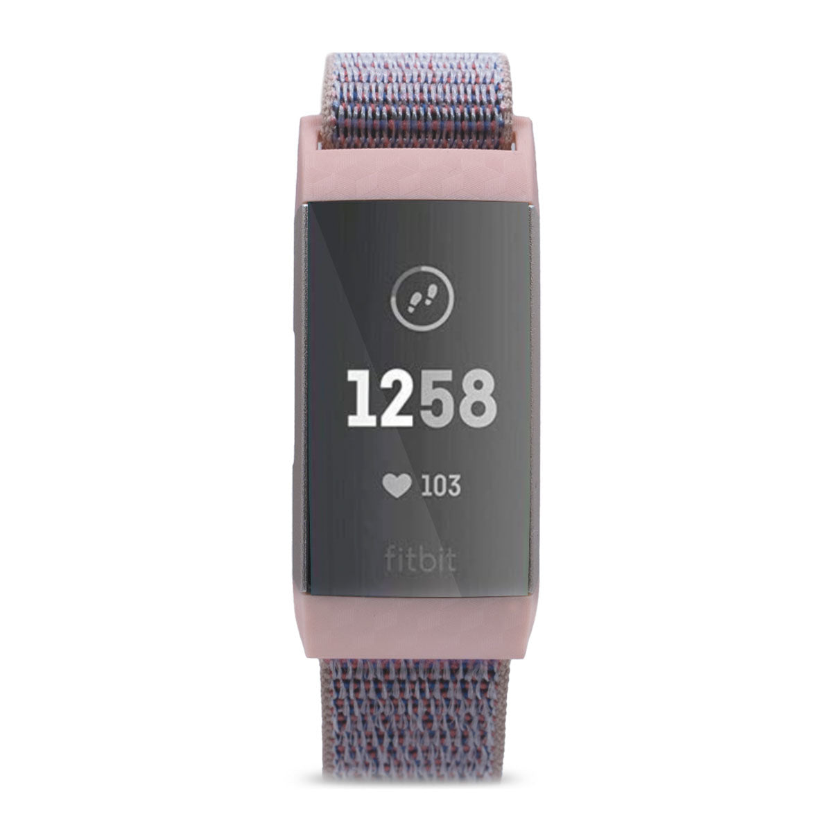 Fitbit Charge 4 Nylon Strap Pink