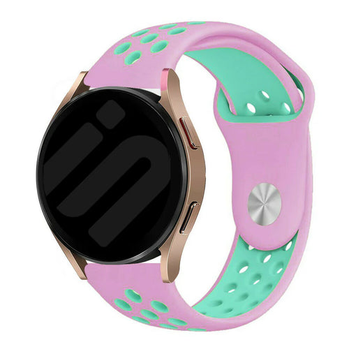 Amazfit Bip U (Pro) Sport Strap (Pink/Aqua)