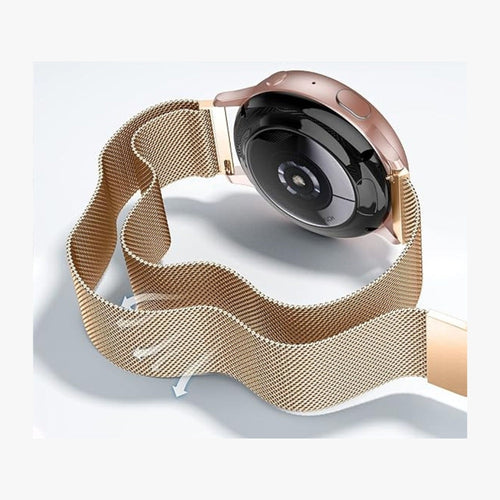 Garmin Forerunner 255 Milanese Strap (Champagne Gold)