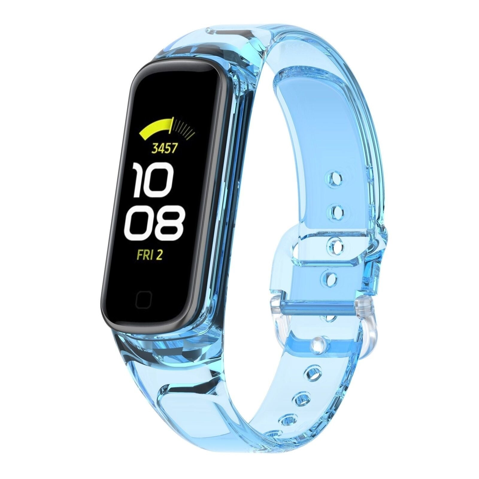 Galaxy Fit Colour Changing Crystal Strap (Transparent Blue)