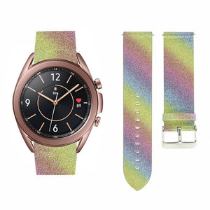 samsung-galaxy-watch-3-41mm-leder-glitzerarmband-r