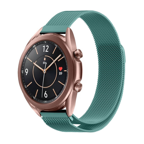 Samsung Galaxy Watch 3 41mm Milanese Strap (Green)