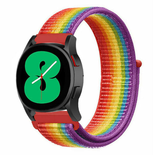 samsung-galaxy-watch-4-40mm-nylon-armband-regenbog