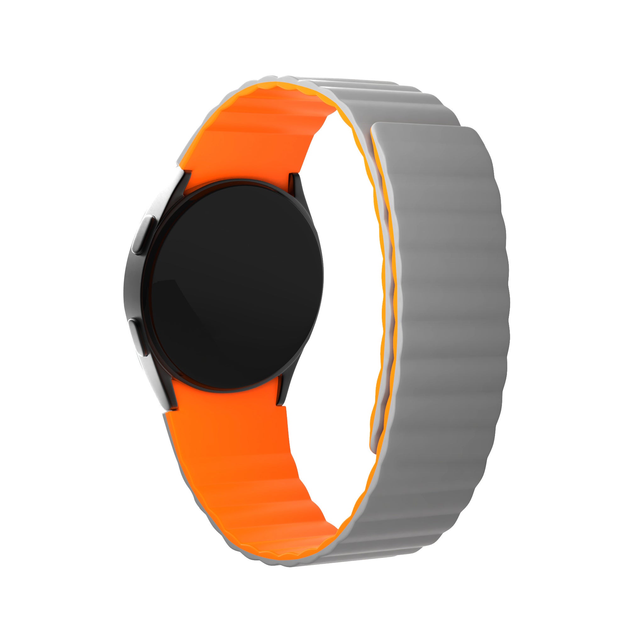 samsung-galaxy-watch-4-44mm-armband-grau-orange