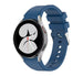 Samsung Galaxy Watch 4 (44mm) Silicone Strap Perfect Fit (Blue)
