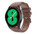 Samsung Galaxy Watch 4 44mm Silicone Strap with Buckle (Brown)