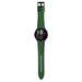 Samsung Galaxy Watch 4 44mm Hybrid Leather Strap with Buckle (Green)