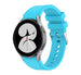 Samsung Galaxy Watch 4 (44mm) Silicone Strap Perfect Fit (Light Blue)