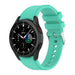 Samsung Galaxy Watch 4 Classic 42mm Silicone Strap Perfect Fit (Aqua)