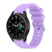 Samsung Galaxy Watch 4 Classic 46mm Silicone Strap Perfect Fit (Purple)