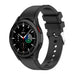 Samsung Galaxy Watch 4 Classic 46mm Silicone Strap Perfect Fit (Black)