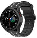 Samsung Galaxy Watch 4 classic 46mm Silicone Strap Tough (Black/White)