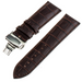 Samsung Galaxy Watch 4 Classic 42mm Premium Leather Strap (Dark Brown)