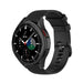 Samsung Galaxy Watch 4 Classic 42mm Premium Silicone Strap (Black)