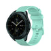 Samsung Galaxy Watch 42mm Premium Silicone Strap (Aqua)