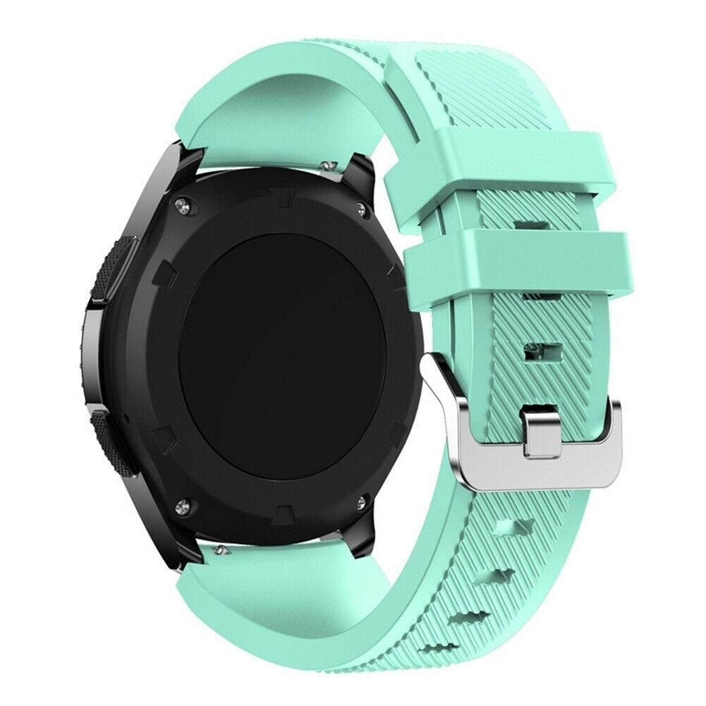 Oppo Watch X Twill Silicone Strap (Aqua)
