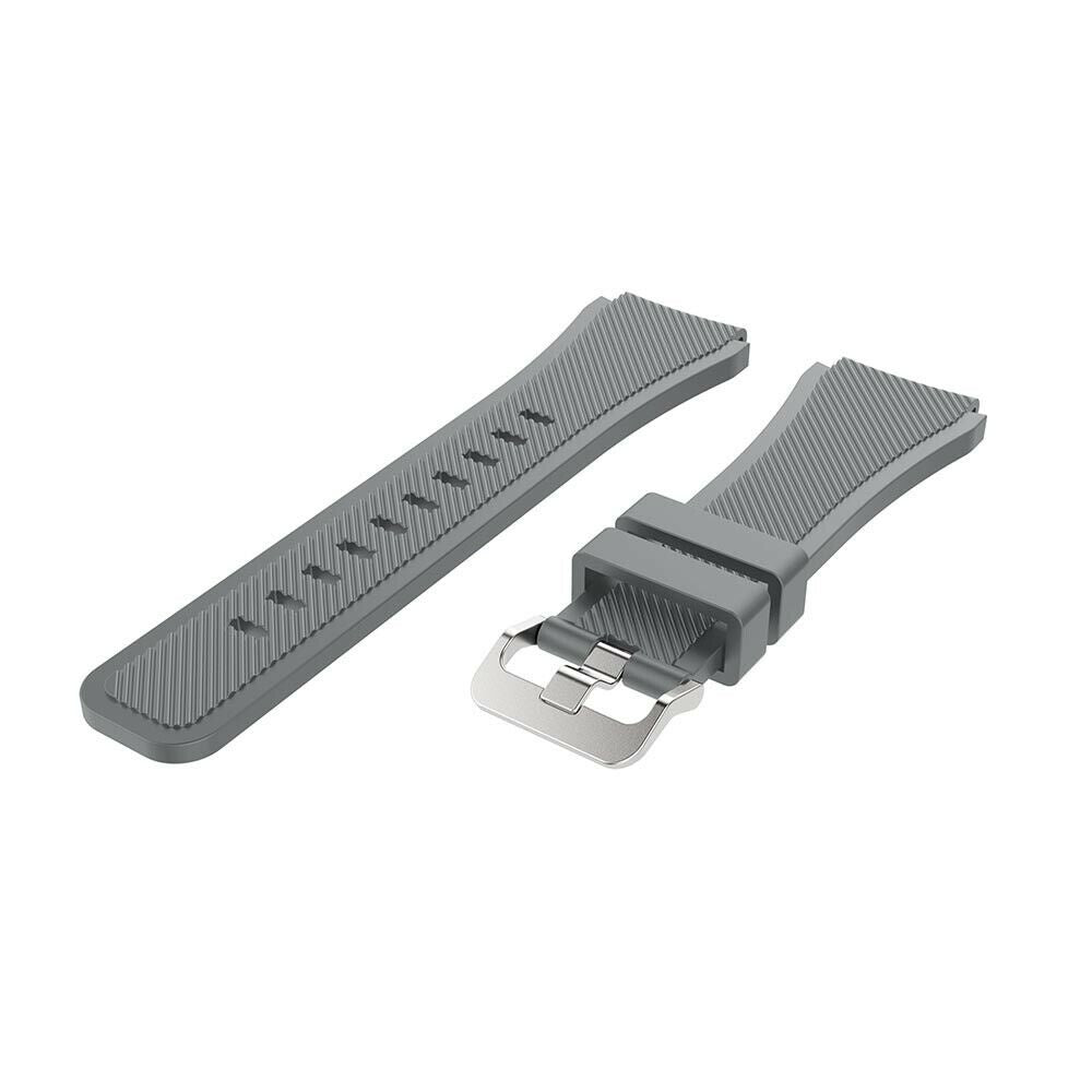 Oppo Watch X Twill Silicone Strap (Grey)