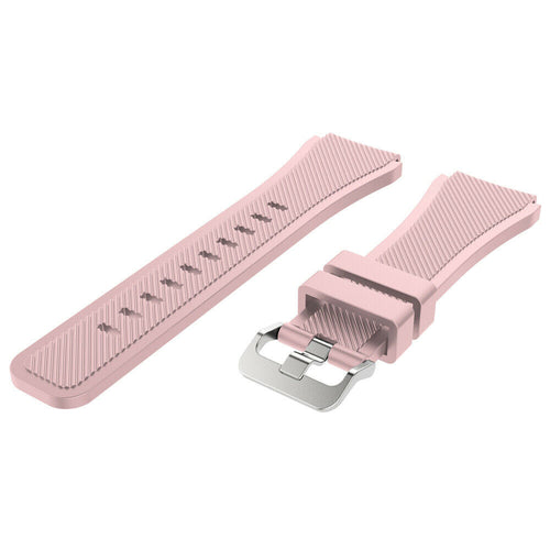 Suunto 9 Peak Pro Twill Silicone Strap (Pink)