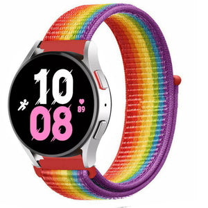samsung-galaxy-watch-5-nylon-armband-regenbogen