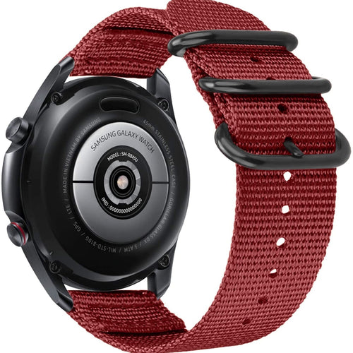 samsung-galaxy-watch-5-nylon-schnallenarmband-rot