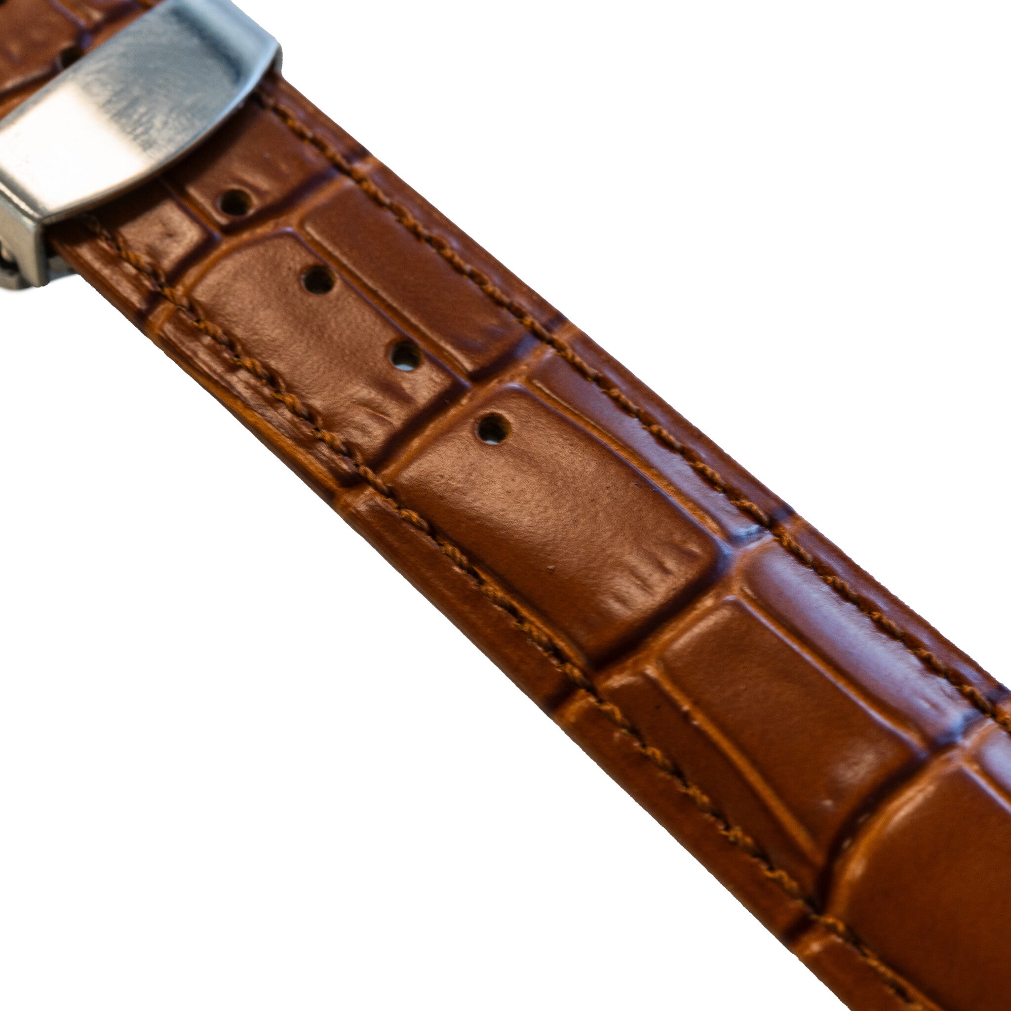 Samsung Galaxy Watch 4 Classic 46mm Premium Leather Strap (Brown)