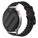 Xiaomi Amazfit GTR Silicone/Leather Strap (Black/Brown)