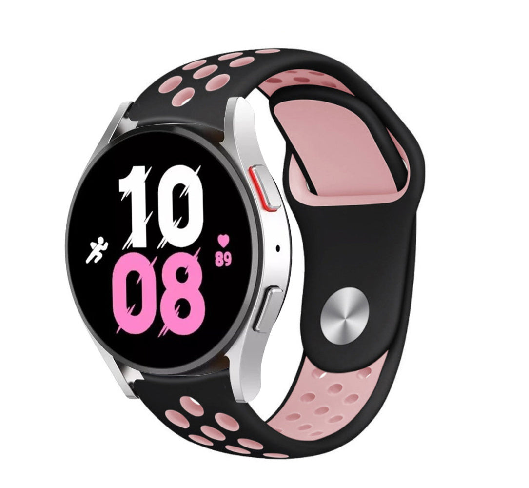 samsung-galaxy-watch-5-sportarmband-schwarz-rosa