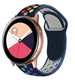 Samsung Galaxy Watch Active Sport Strap (Dark Blue/Rainbow)