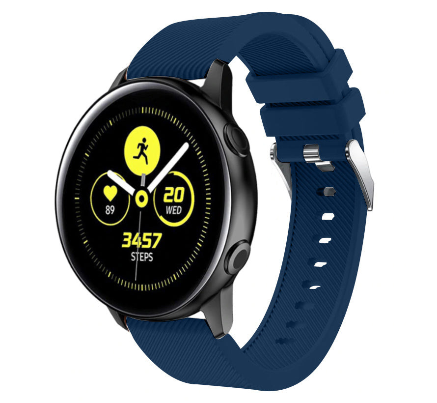 Samsung Galaxy Watch Active Silicone Strap Dark Blue