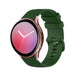 Samsung Galaxy Watch Active Premium Silicone Strap (Army Green)