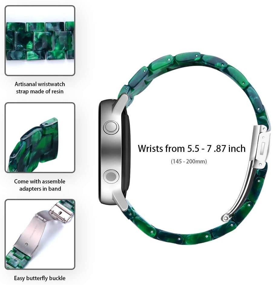 Withings Steel HR Sport Resin Strap (Green)