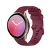 Samsung Galaxy Watch Active Premium Silicone Strap (Dark Red)