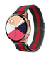 Samsung Galaxy Watch Active Milanese Strap (Black/Red)